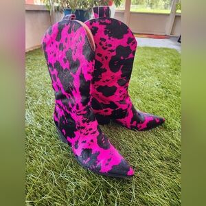 Hot Pink Dingo Cowboy Boots